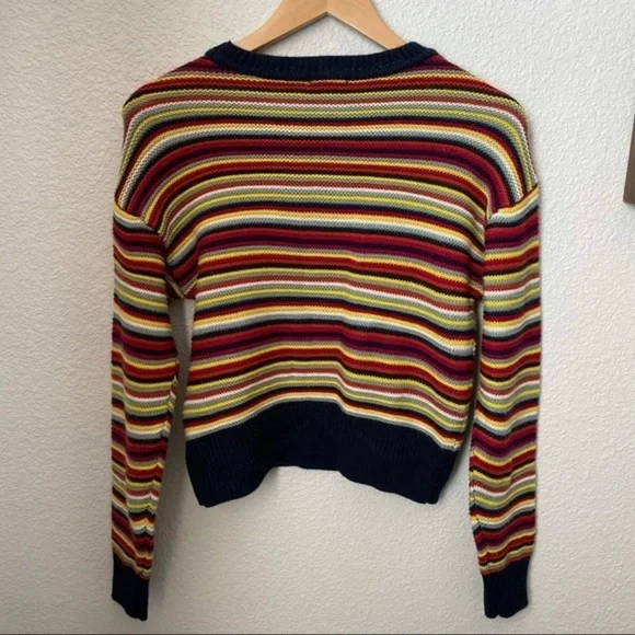 Wild Fable Striped Long-Sleeve Oversize Sweater - Picture 4 of 9